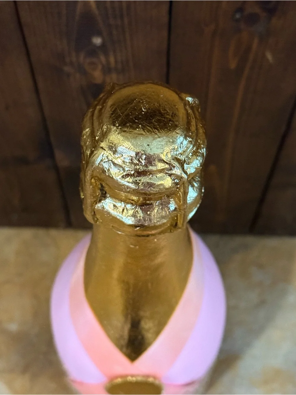 Glitterville Champagne Bottle Display